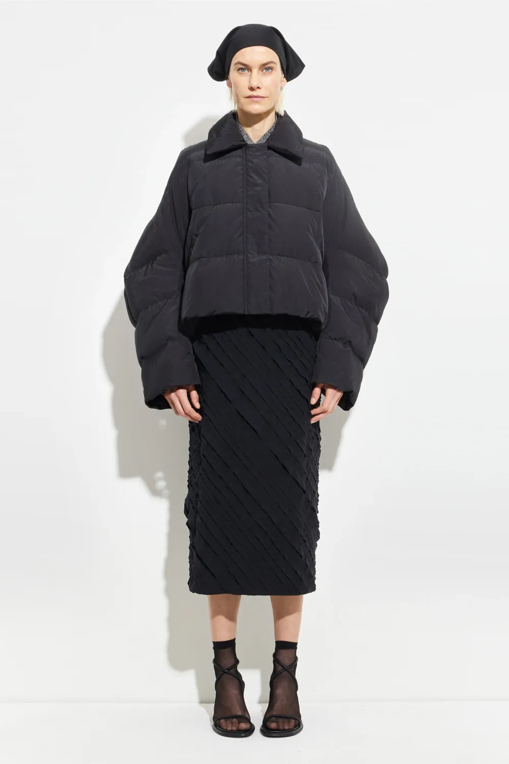 JANI puffer coat - black CHRISTIAN WIJNANTS