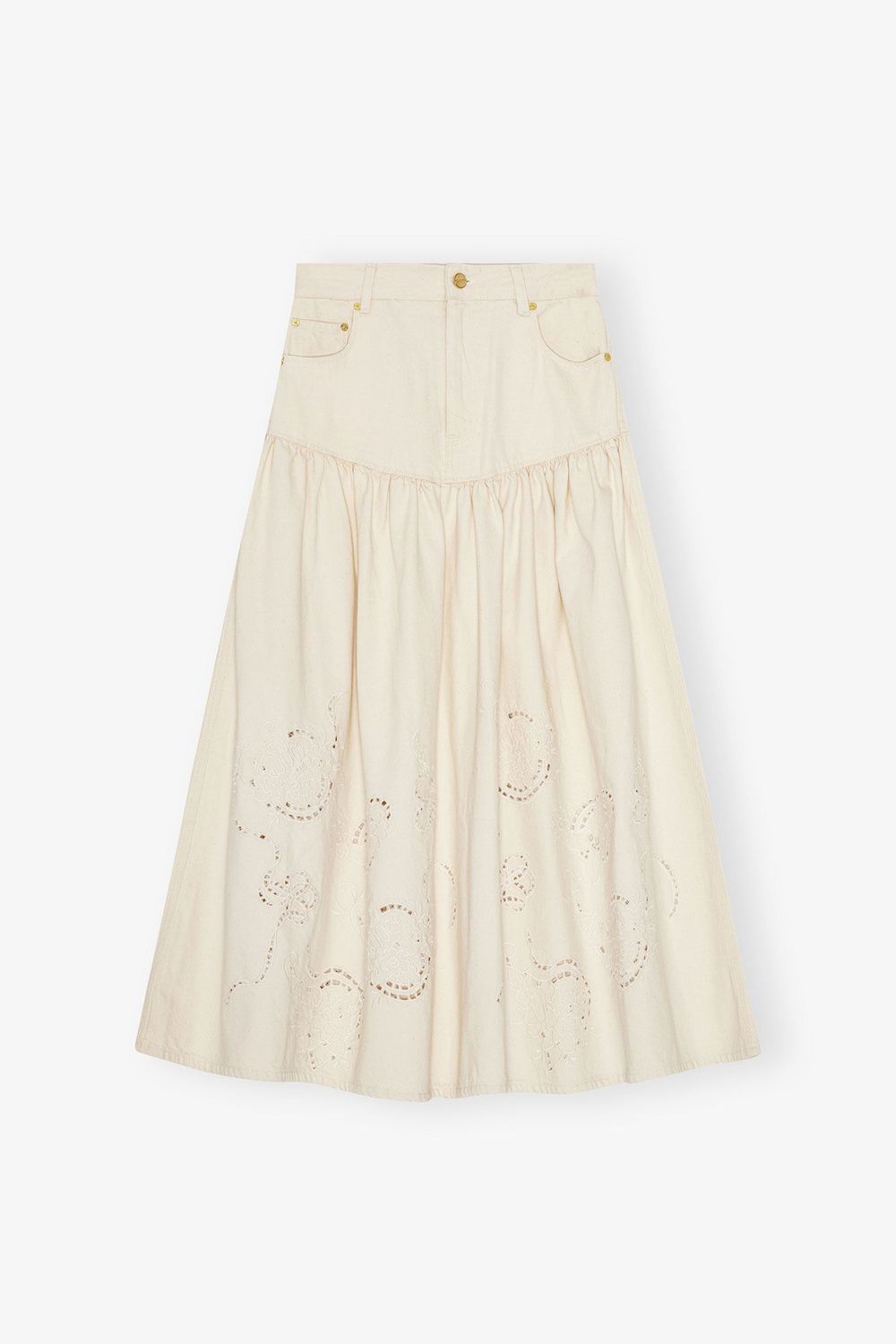 Embroidered skirt GANNI