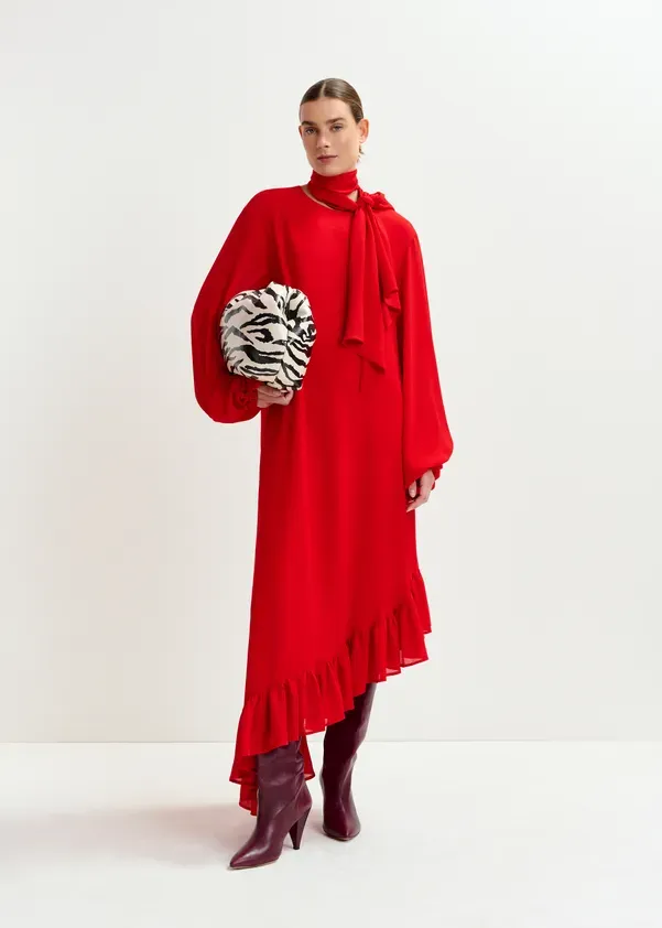Iflower Dress - red ESSENTIEL