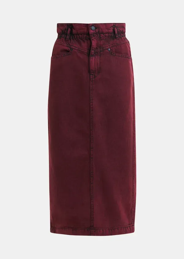 Inclusive skirt - burgundy ESSENTIEL
