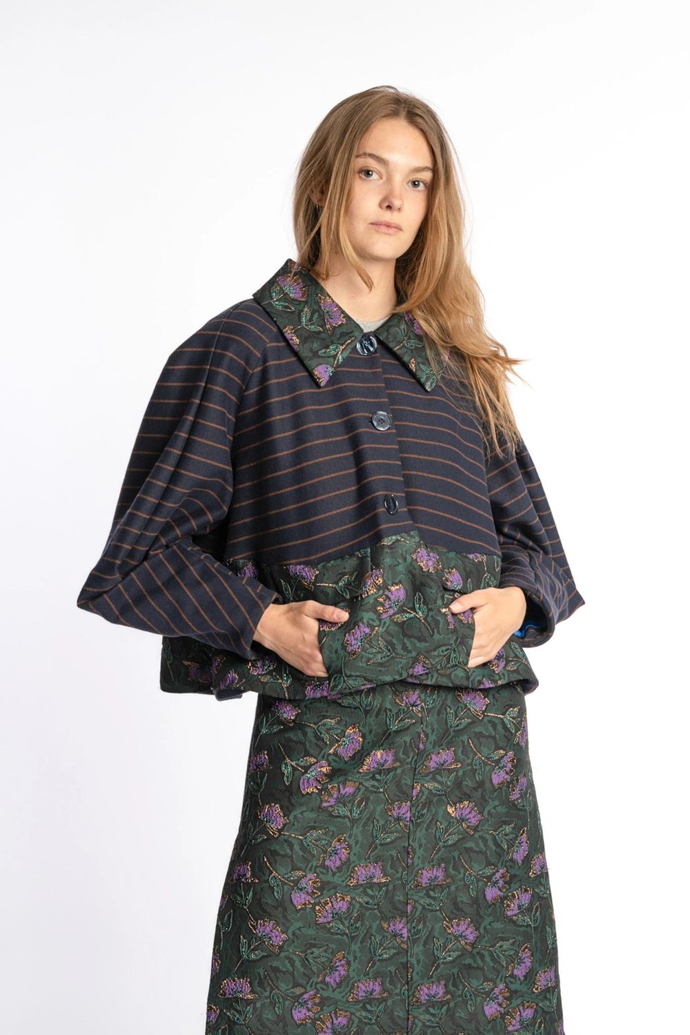 Abel jacket -night blue STEF SERIES