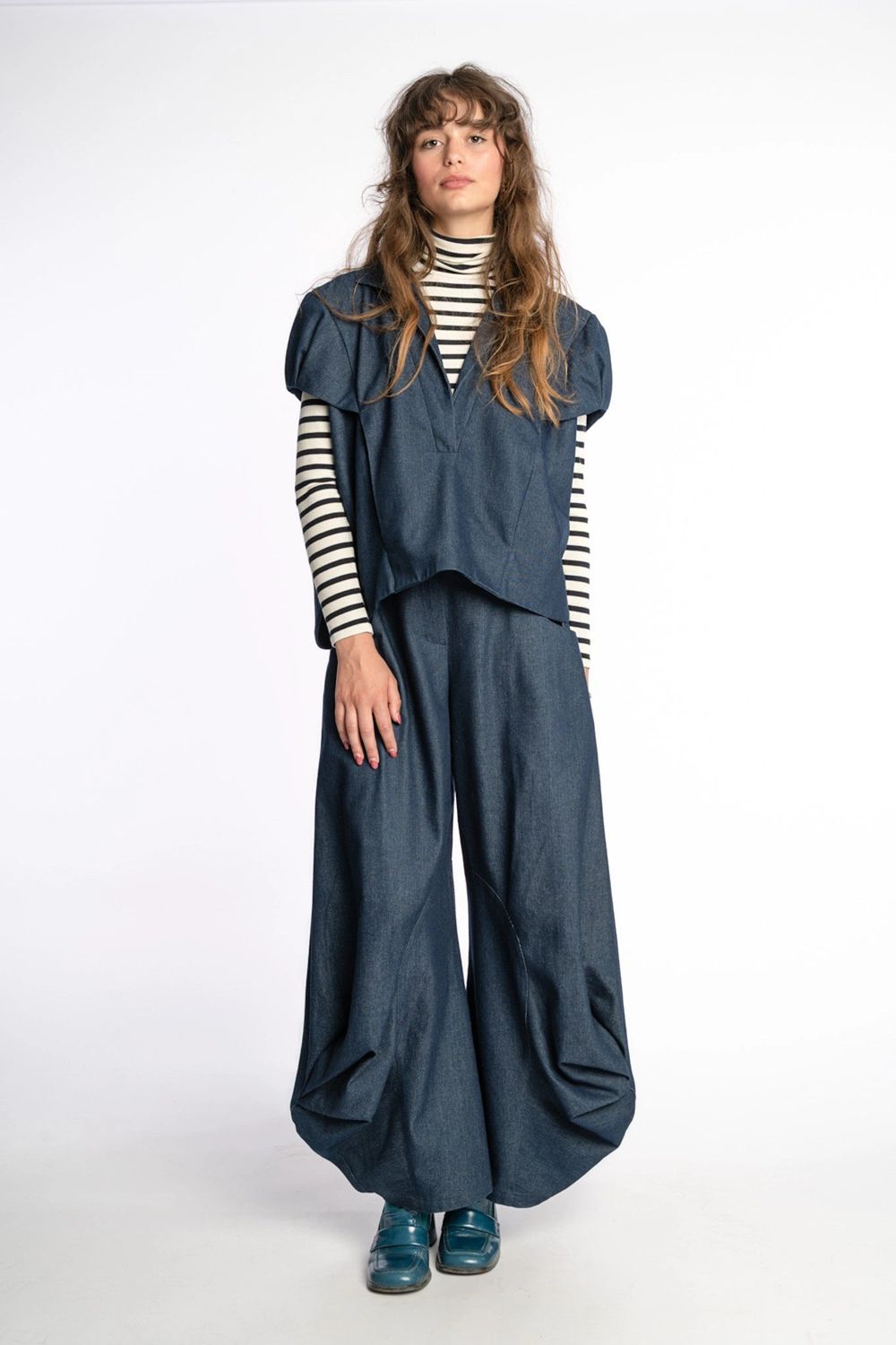 Alex pants - denim STEF SERIES