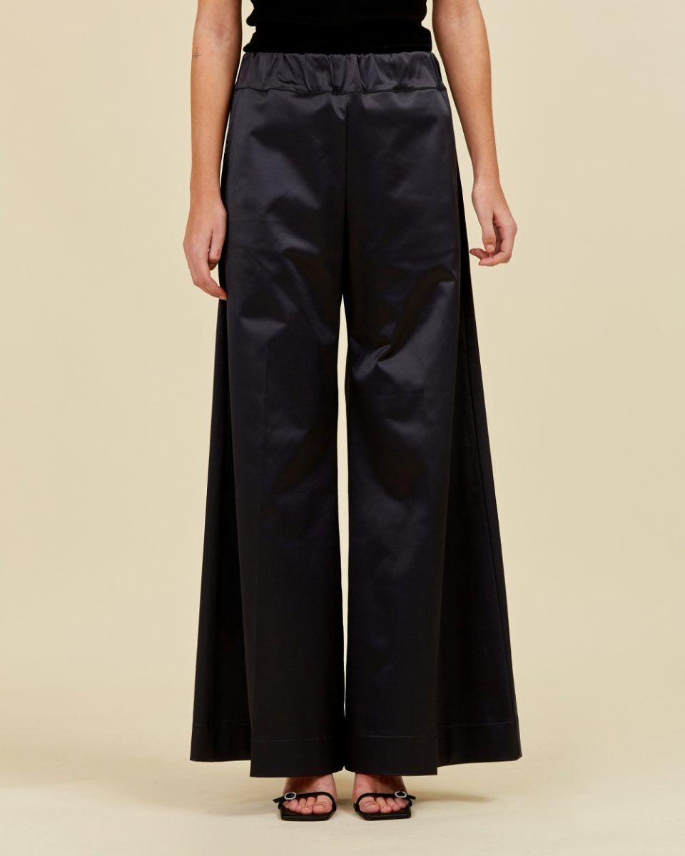 Super woody shiny cotton - midnight blue SEA ME HAPPY