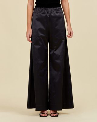 Super woody shiny cotton - midnight blue SEA ME HAPPY