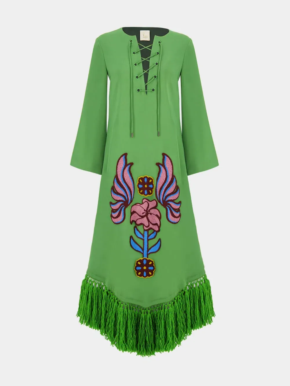 Onyx Dress Green PAULA
