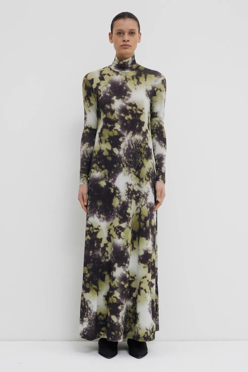 Dewika maxi jersey dress - pistachio jasper CHRISTIAN WIJNANTS