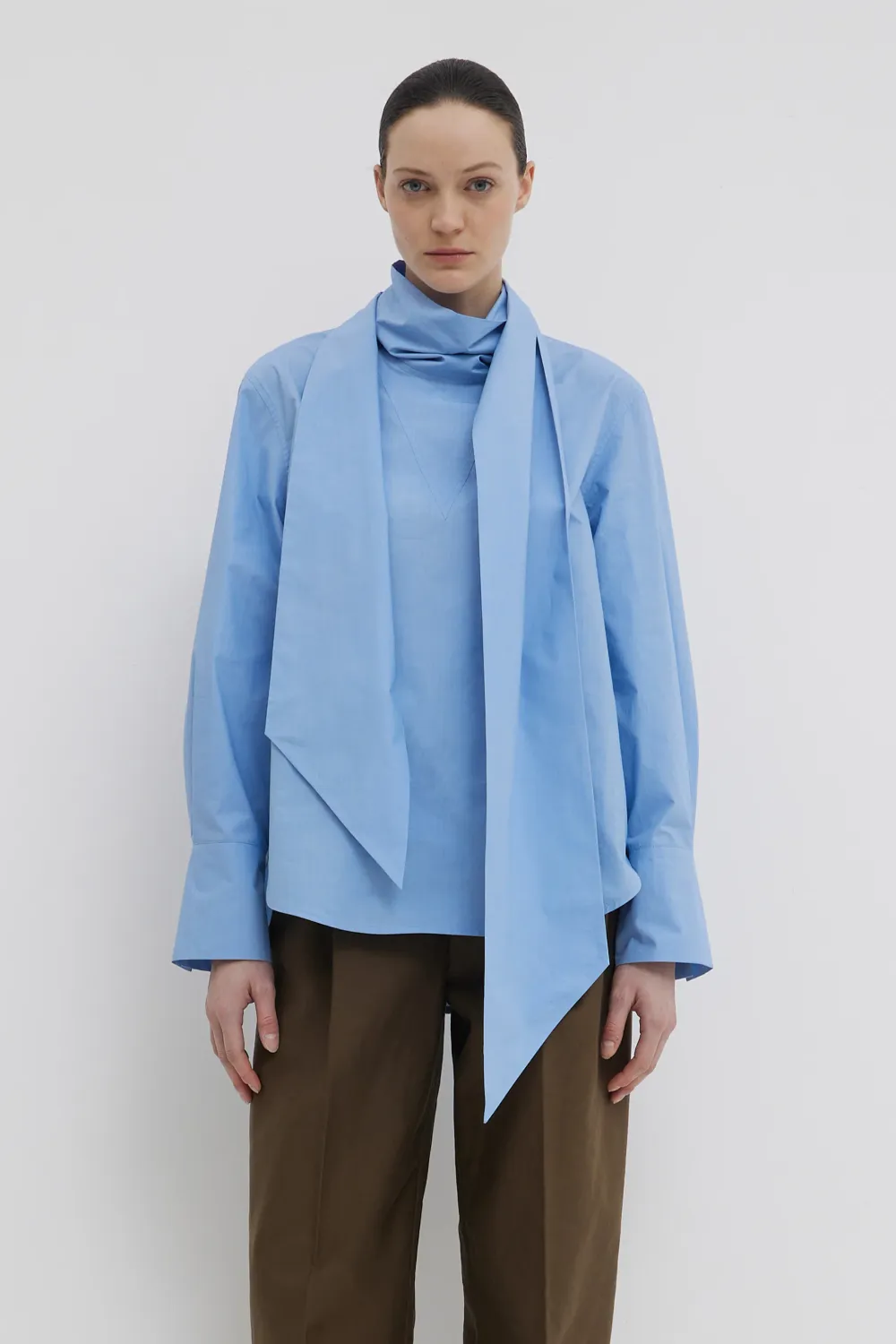 Temine Longsleeve - cerulean CHRISTIAN WIJNANTS