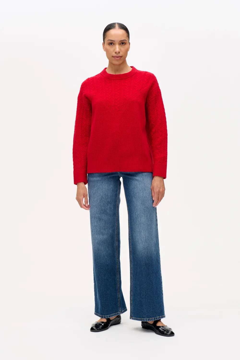 Celestine Sweater - crimson red BAUM UND PFERDGARTEN