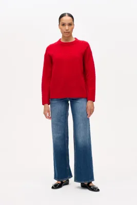 Celestine Sweater - crimson red BAUM UND PFERDGARTEN