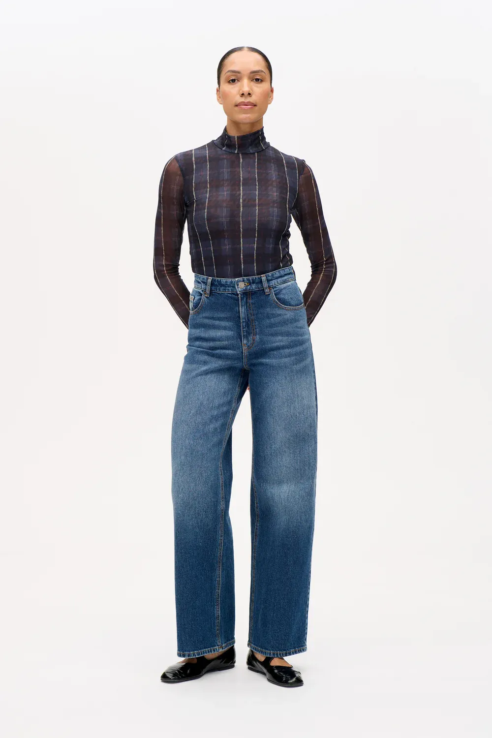 Nini Jeans - worn out blue BAUM UND PFERDGARTEN