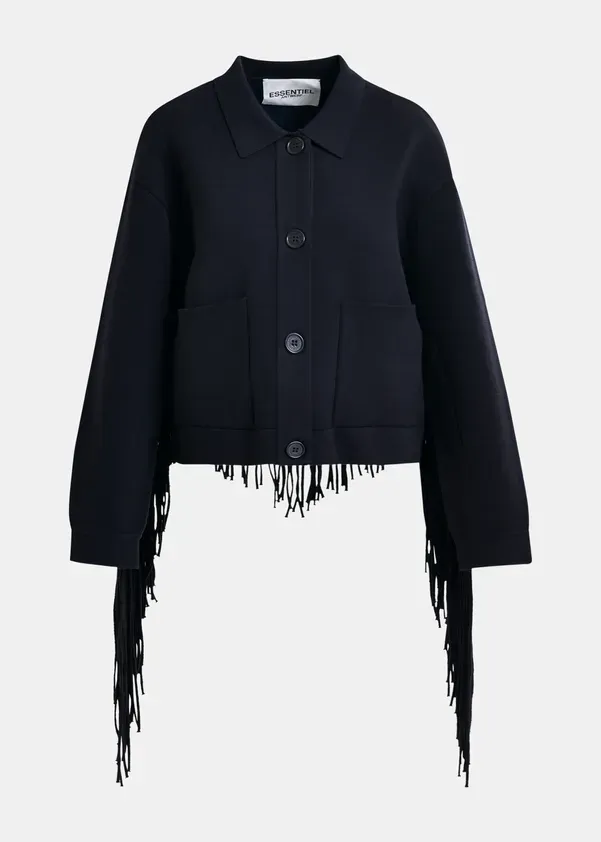 ISTERN cardigan - navy ESSENTIEL
