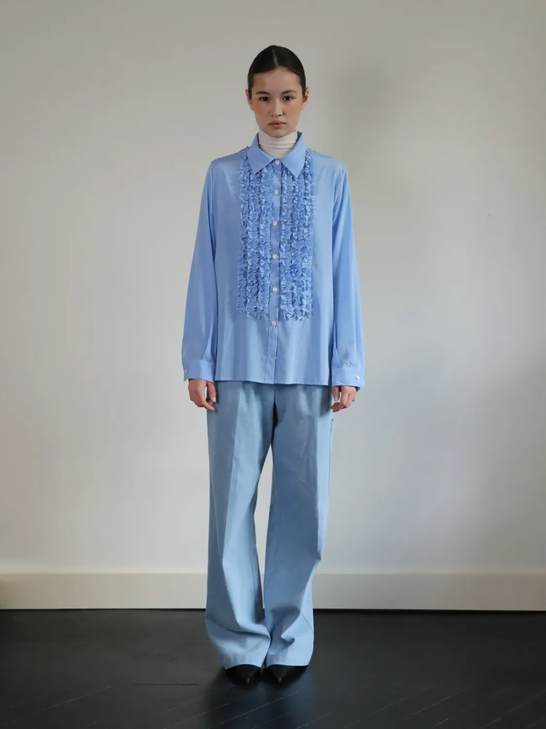 RUFFY shirt - blue AVDW