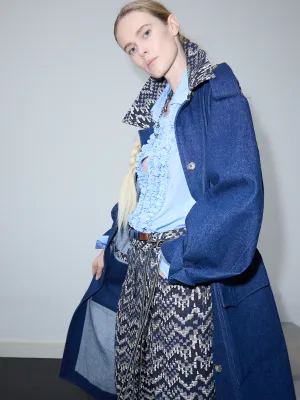 RUFFY shirt - blue AVDW