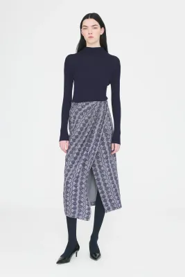 DALILA skirt - blue ANTIK BATIK