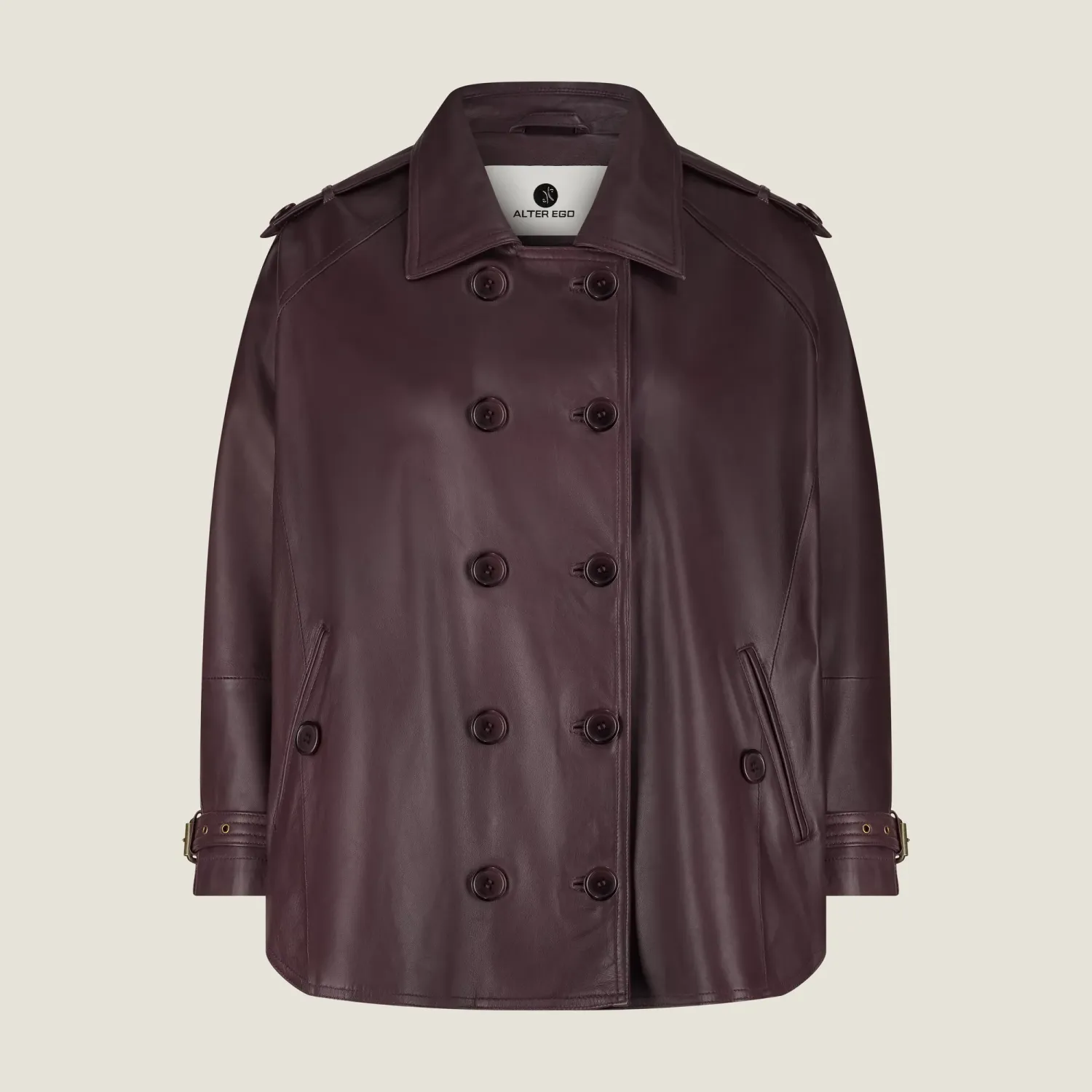 BIBI coat - burgundy ALTER EGO