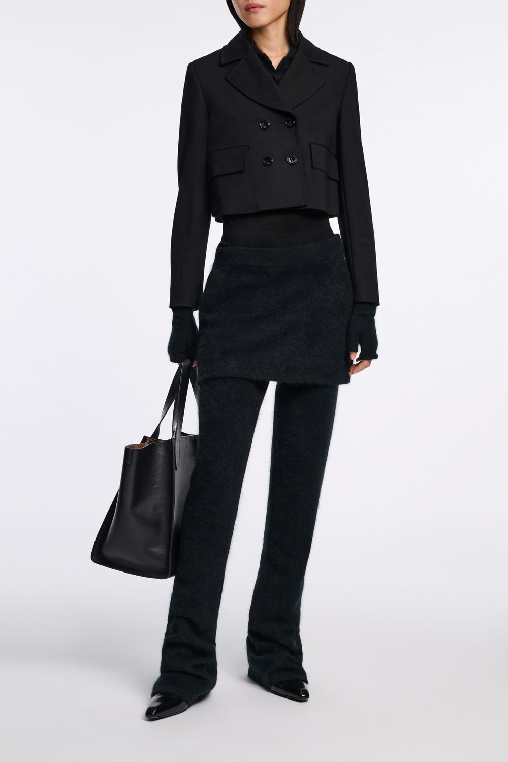 EMOTIONAL ESSENCE jacket - pure black DOROTHEE SCHUMACHER