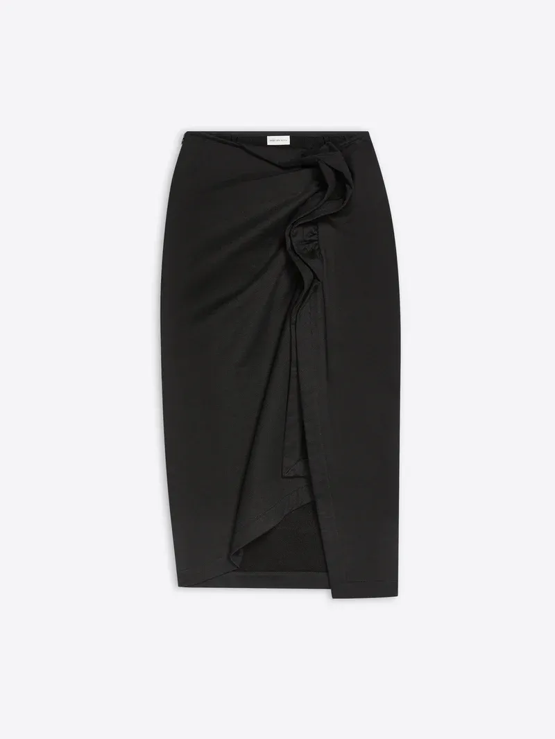 Hanam skirt black DRIES VAN NOTEN