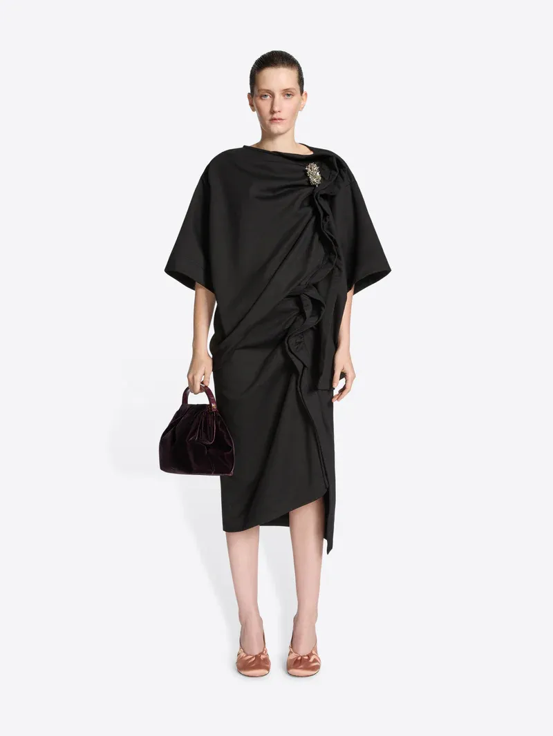 Hanam skirt black DRIES VAN NOTEN