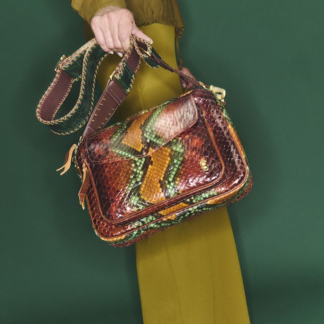 Bag Big Charly Oasis Python CLARIS VIROT