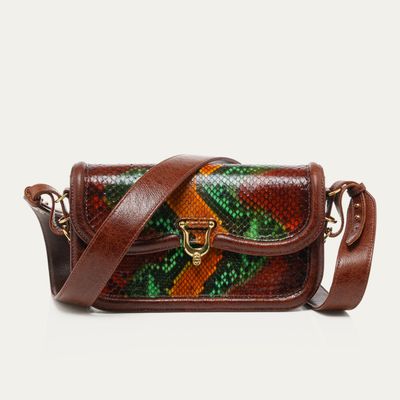 Oasis Python Manon Baguette Bag CLARIS VIROT