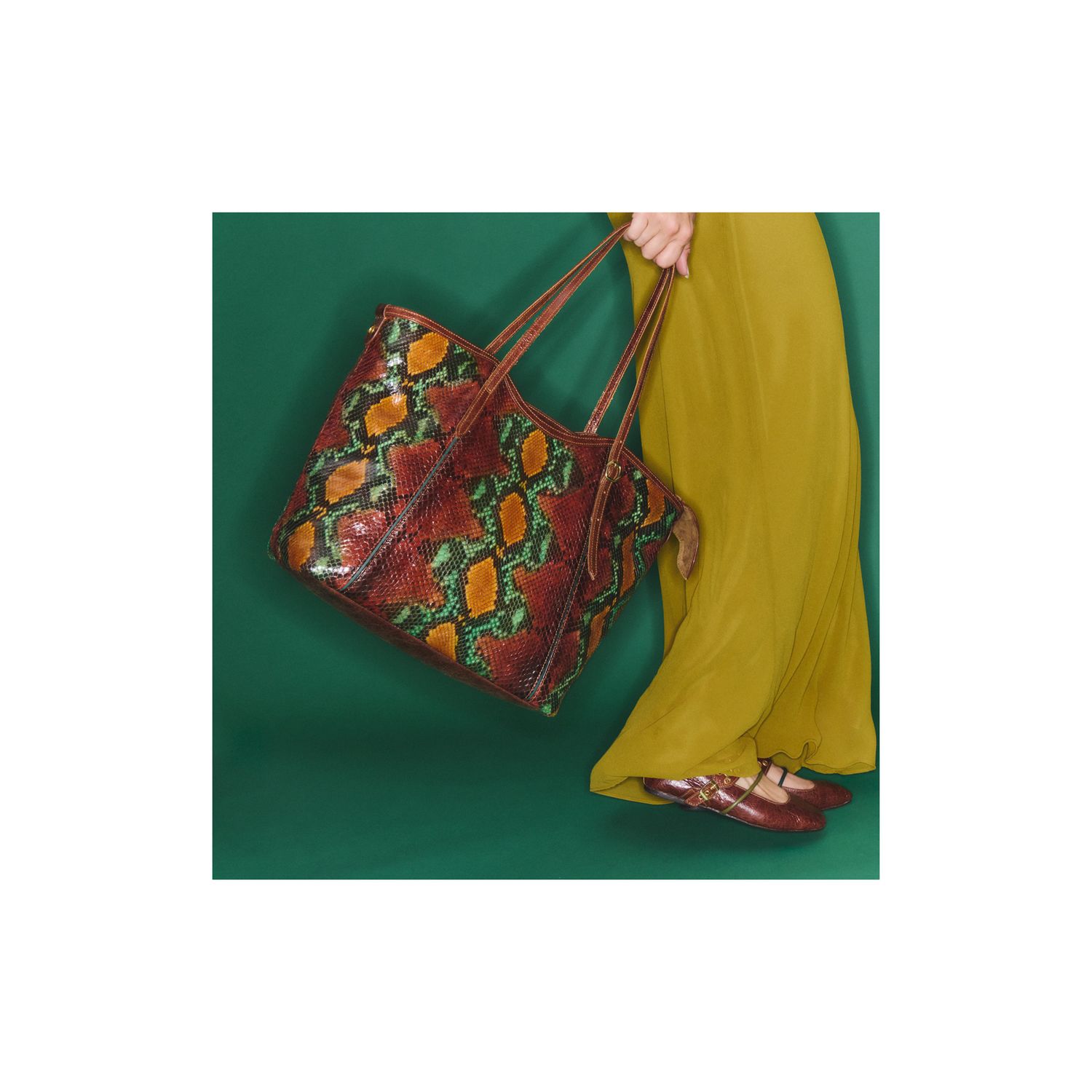 Oasis Python India Tote CLARIS VIROT