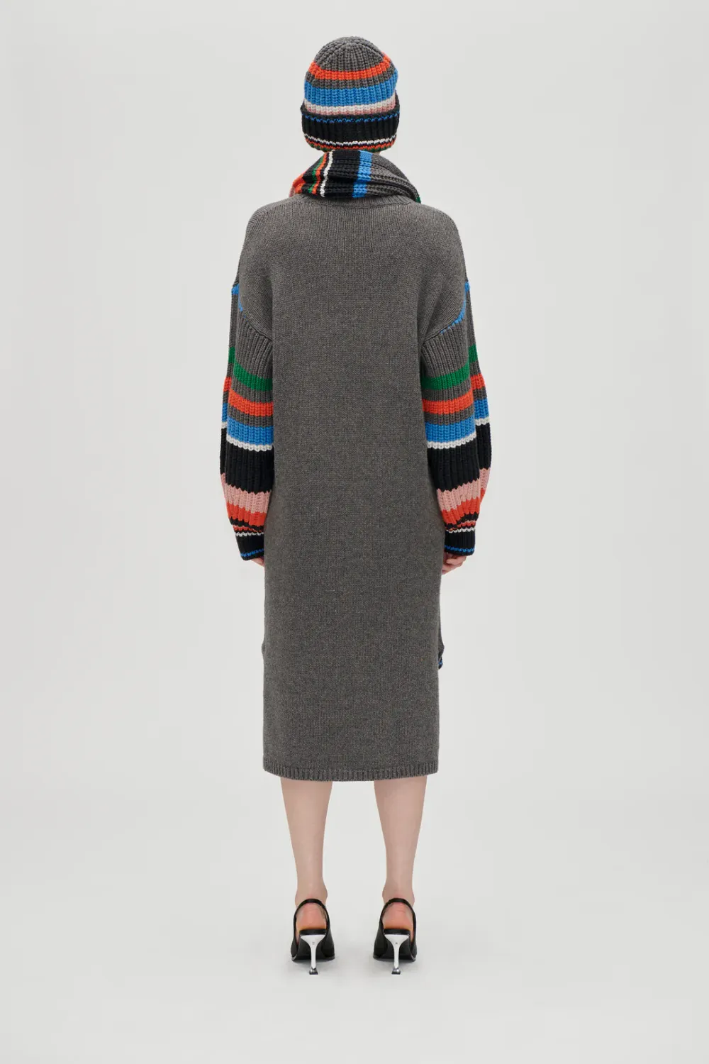 Crewneck Chunky Sleeve Dress STINE GOYA
