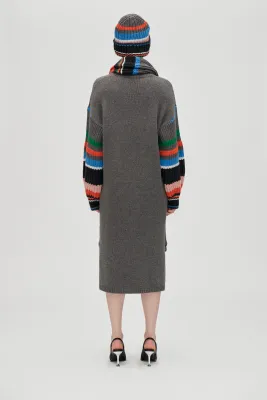 Crewneck Chunky Sleeve Dress STINE GOYA