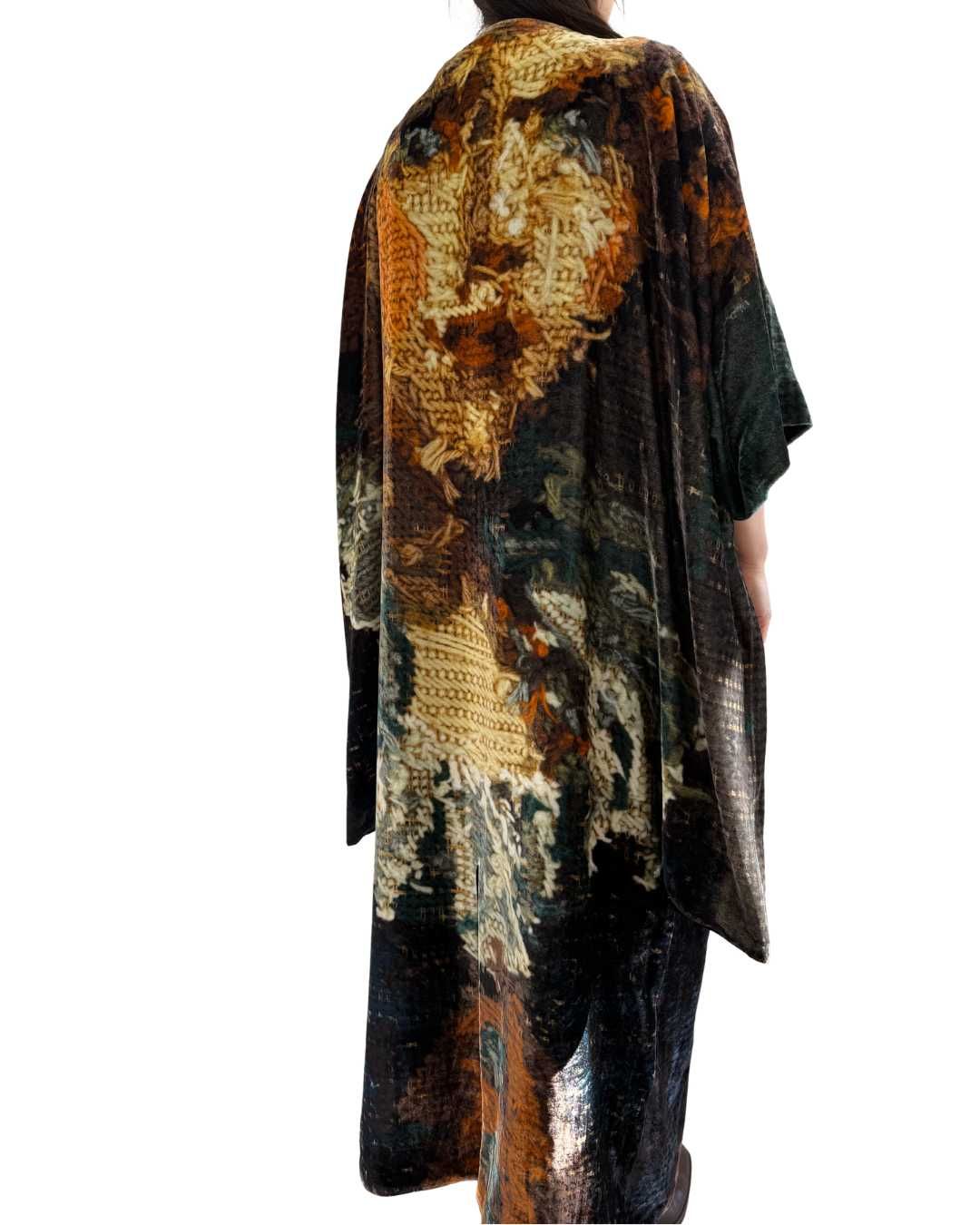 Velvet Girl Face Dress ELKE DEWOLFS