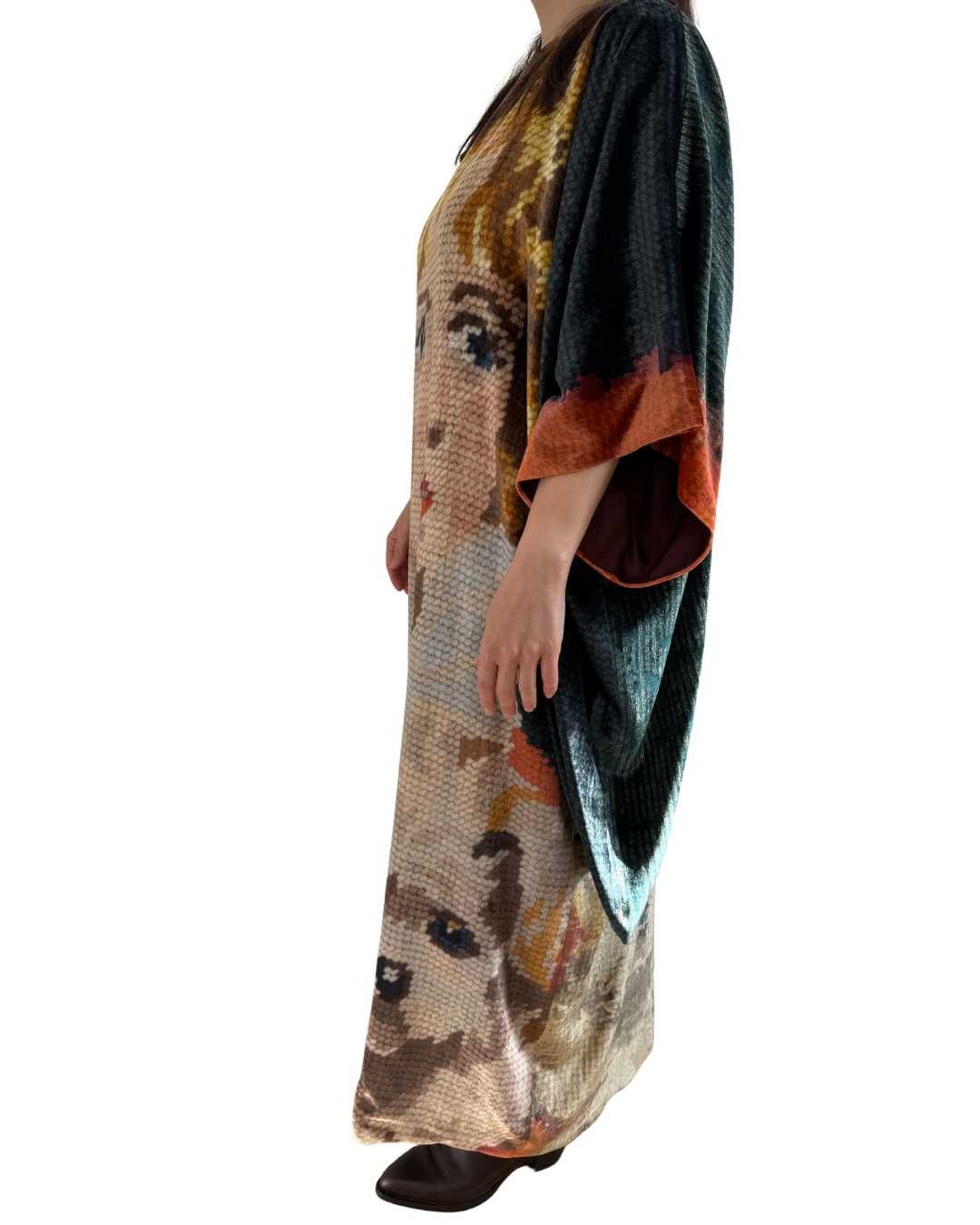 Velvet Boy Face Dress ELKE DEWOLFS