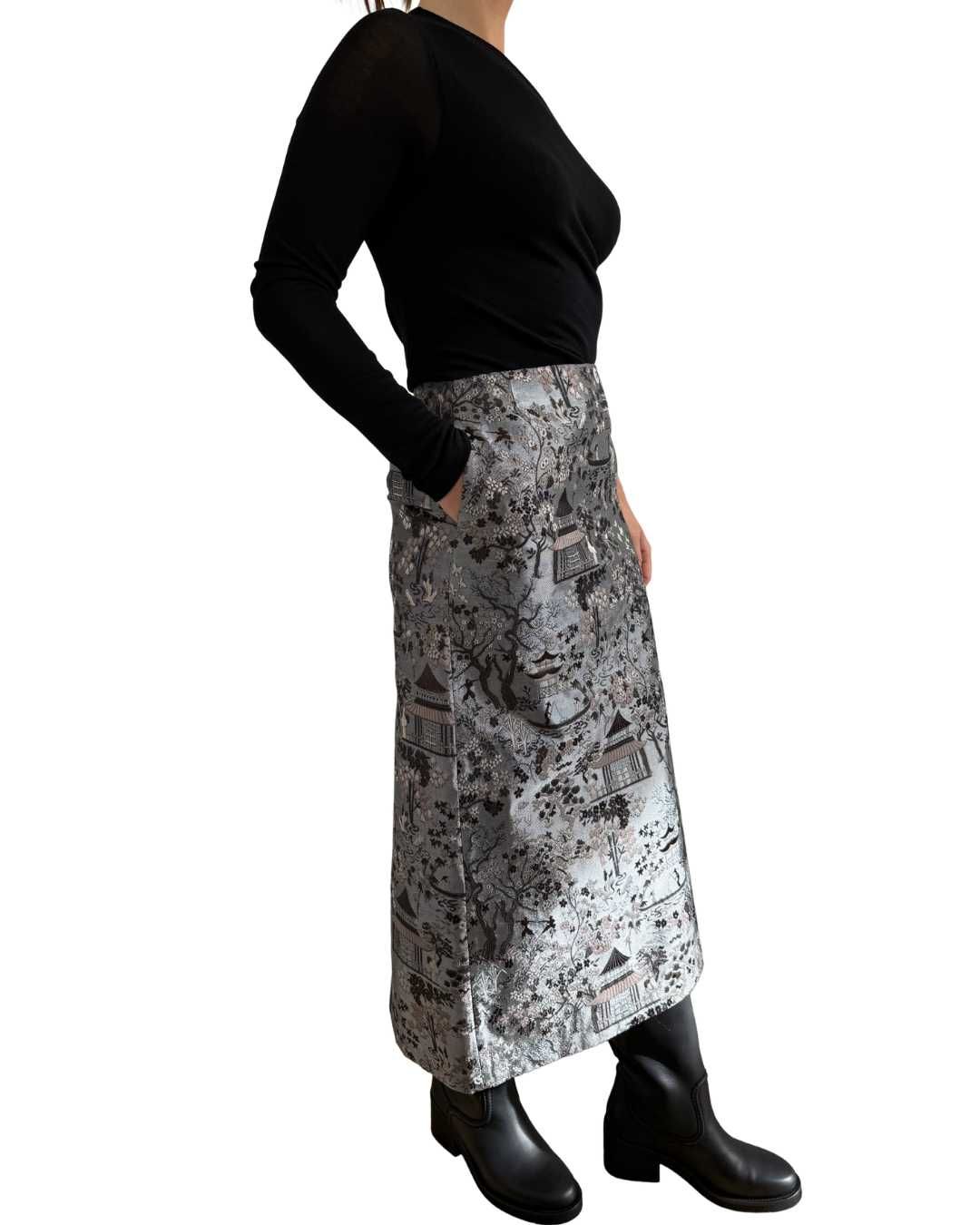 Aline Skirt - asia grey LUNATICA