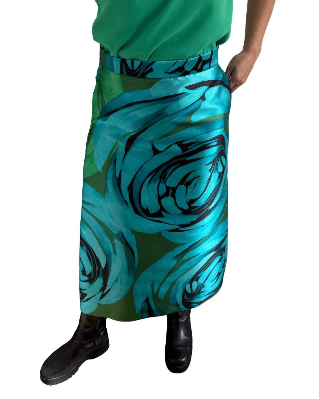 Aline Skirt - glory azure LUNATICA