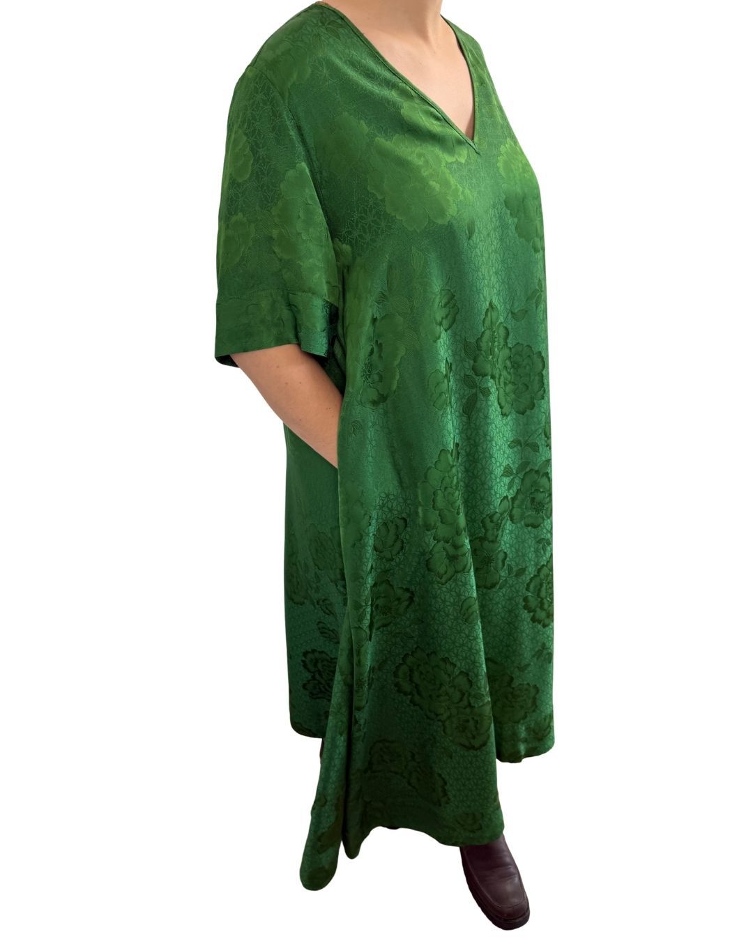 Dallas Dress - green Katerin Theys
