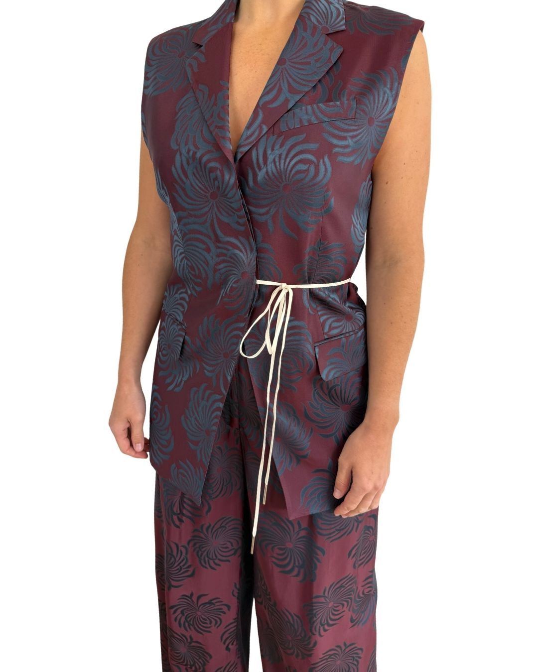 Bimbila Jacket - burgundy DRIES VAN NOTEN