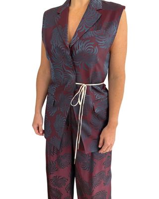 Bimbila Jacket - burgundy DRIES VAN NOTEN