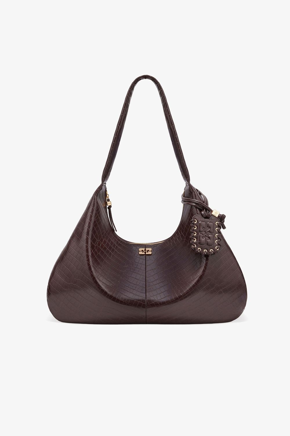 Hobo XXL Croco Bag GANNI