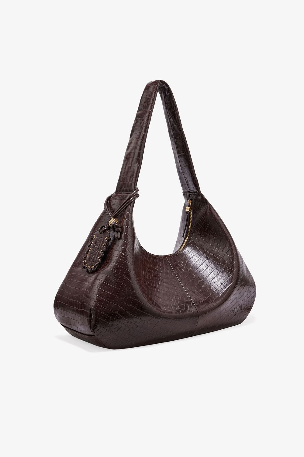 Hobo XXL Croco Bag GANNI