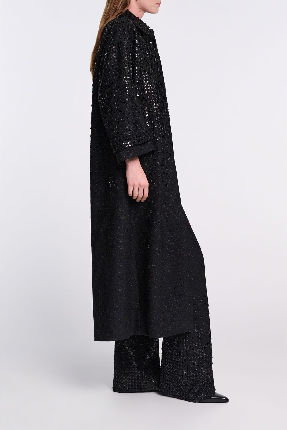 Sparkling Emotions Coat - pure black DOROTHEE SCHUMACHER