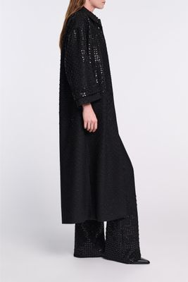 Sparkling Emotions Coat - pure black DOROTHEE SCHUMACHER