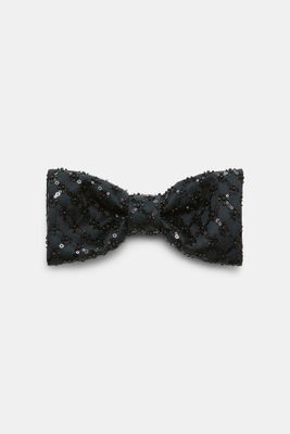 Sparkling Statement Bow - graphite DOROTHEE SCHUMACHER