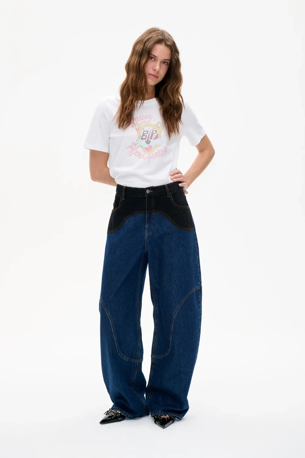 Napoleon Pants - blue/black BAUM UND PFERDGARTEN
