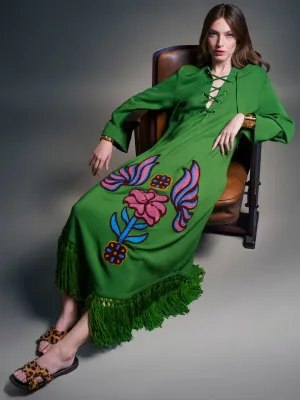Onyx Dress Green PAULA