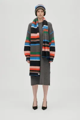 Crewneck Chunky Sleeve Dress STINE GOYA