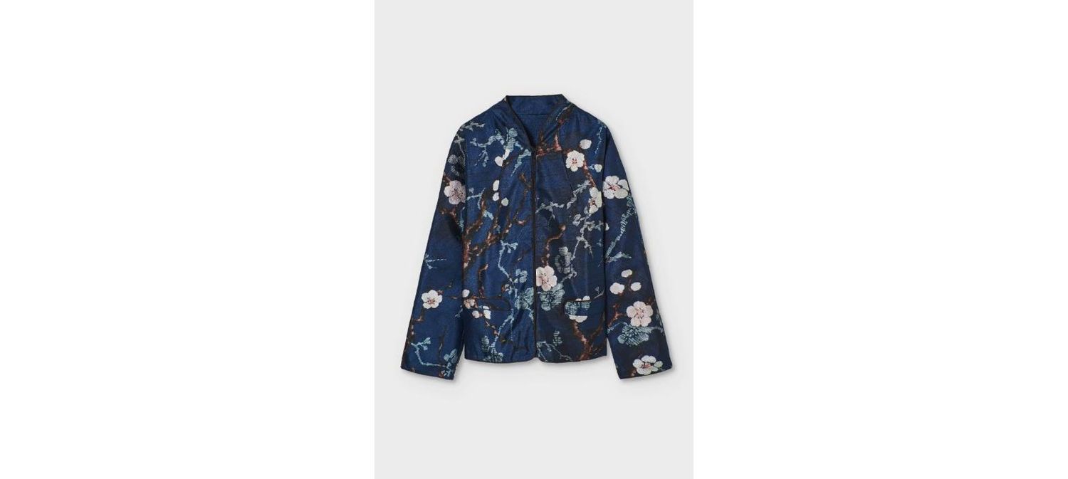 PSOPHIA - Reversible Jacket "Almond Blossom" Print