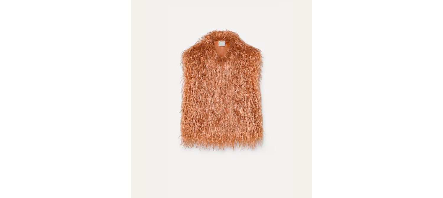 FORTE_FORTE - Mongolian Faux Fur Gilet
