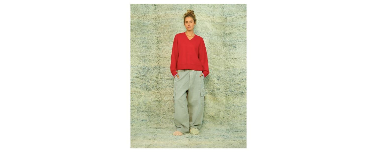 SEA ME HAPPY - Milo Jumper Uni - Poppy Red