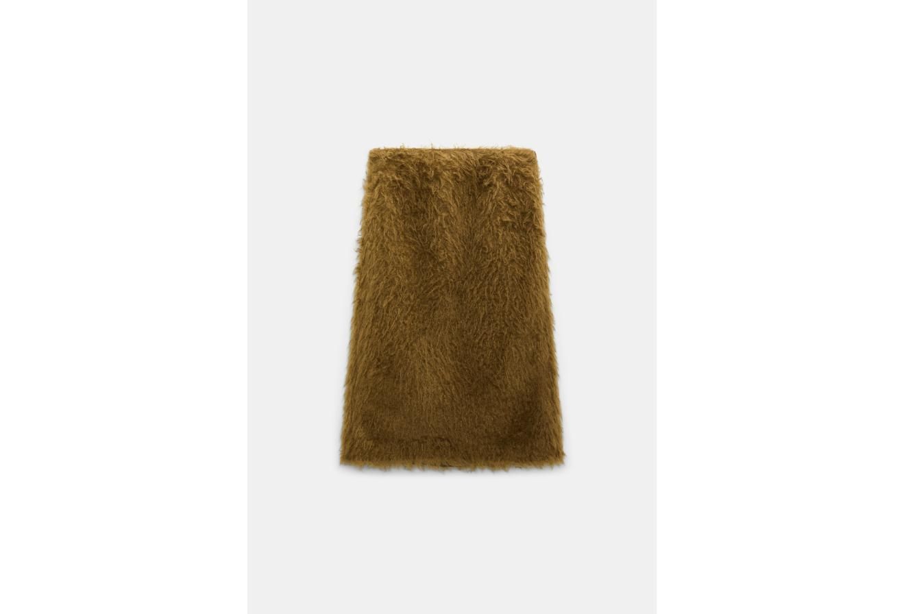 DOROTHEE SCHUMACHER - FLUFFY MOMENT skirt champignon