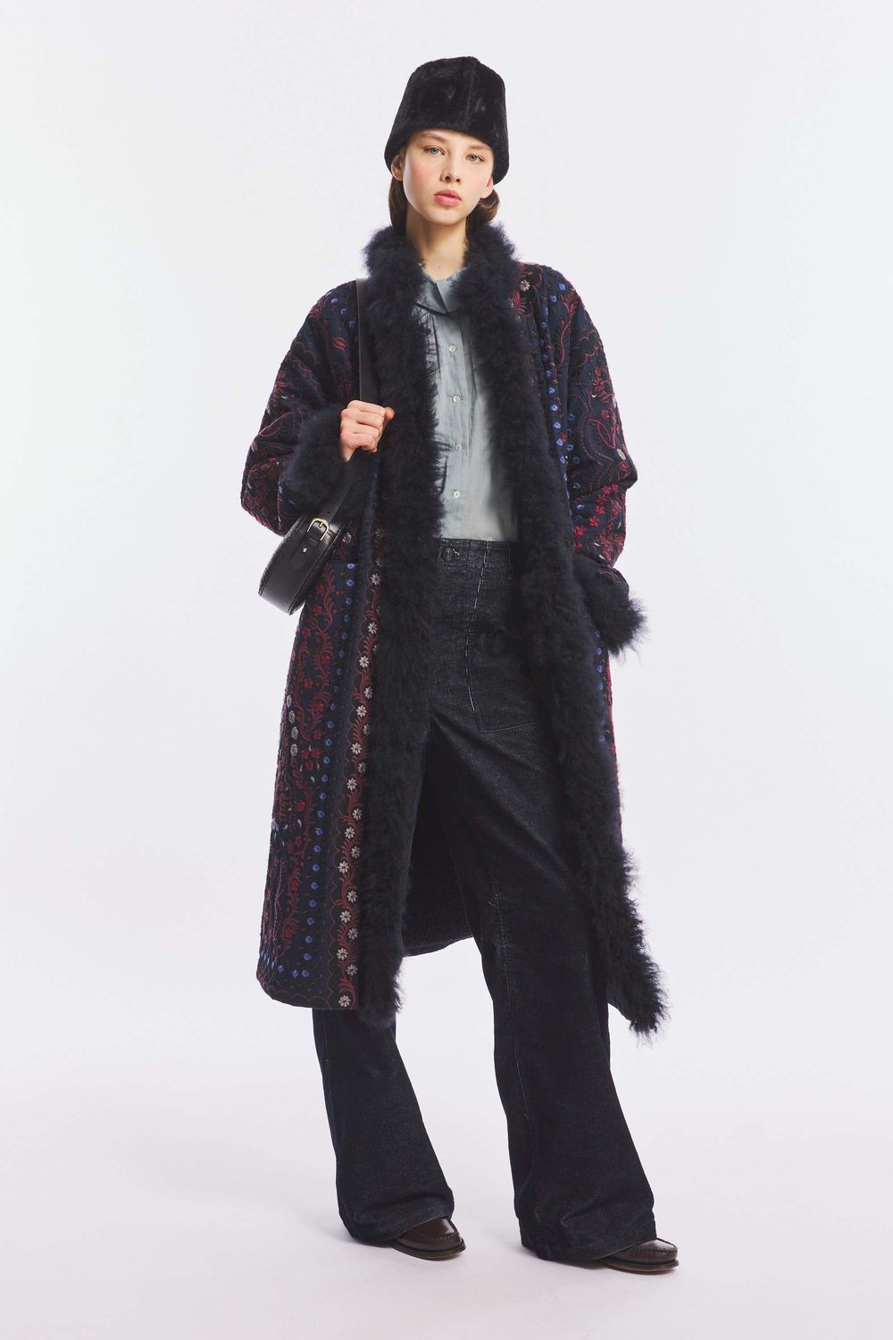 ANTIK BATIK - Ivan Coat Navy