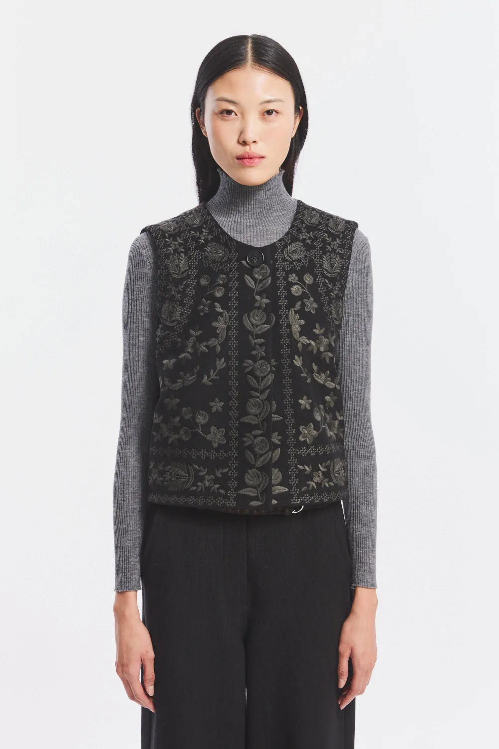 ANTIK BATIK - Bertille Gilet Black