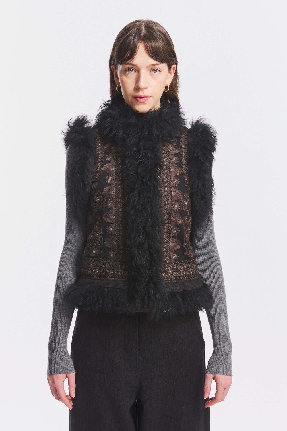 ANTIK BATIK - Sando Gilet Black