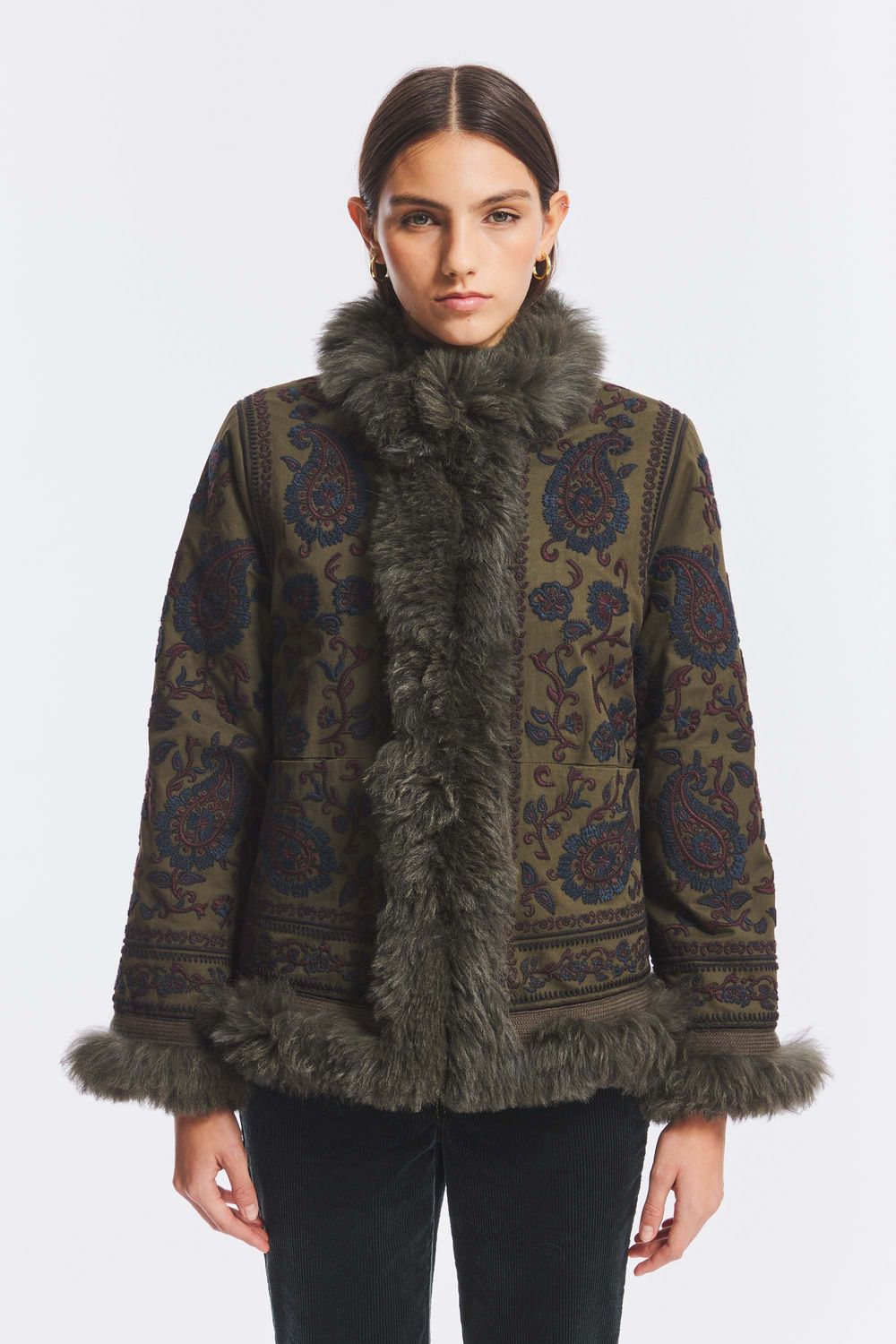 ANTIK BATIK - Pauline Jacket Kaki